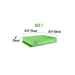 Paradigm S-PLY stackable plyo box set - detail view showing red level 03 box, Peak Flow Fitness
