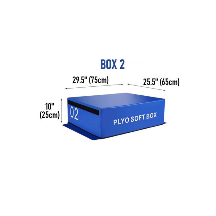 Paradigm S-PLY stackable plyo box set - close-up detail showing black level 04 box