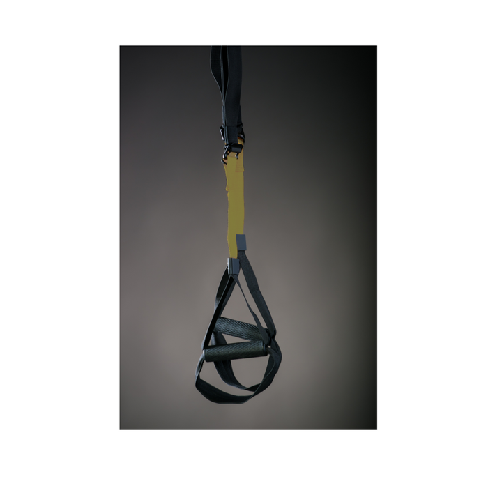 Paradigm X-STK suspension training kit - alternate angle view showing zinc alloy safety buckle