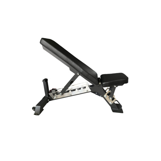 Paradigm X-FIB flat incline bench - alternate angle view for home and light-commercial gyms