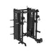 Paradigm X-TS PRO All-In-One Training System - rear angle view with plate storage highlighted