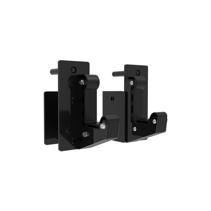 Paradigm X-OPT-JCUPS X-Series rack J-cups - alternate angle view showing J-cup side profile
