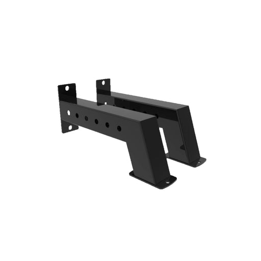 Paradigm X-OPT-FEET X-Series rack support feet - alternate angle view showing peg hole detail