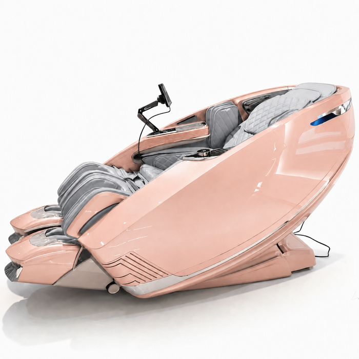 360 Massage Auren 4D recovery massage chair in Pink