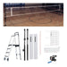 Porter Powr Carbon Il Vb Competition Plus Package White Volleyball Systems