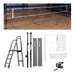 Porter Powr Carbon Il Vb Competition Plus Package Gray Volleyball Systems