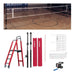 Porter Powr Carbon Il Vb Competition Plus Package Red Volleyball Systems