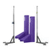 Porter Powr Line T-Base Standards With Pads End Standard / Purple Volleyball Systems