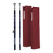 Porter Powr Steel End Standards W/Pads Maroon Volleyball Systems