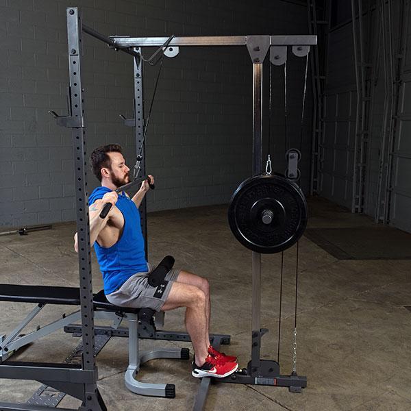 Body Solid Powerline Half Rack Lat Attachment - PLA500