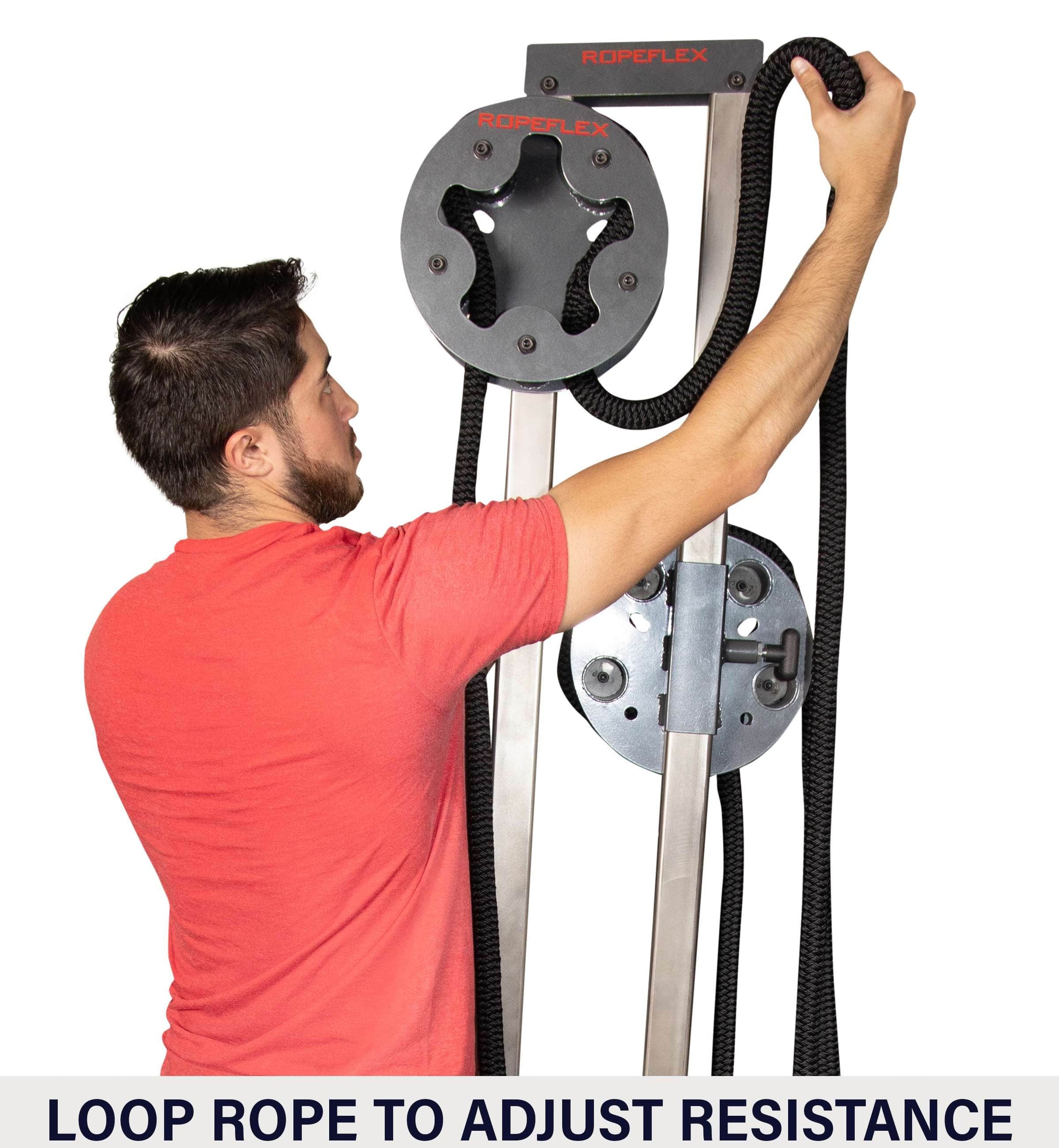 Ropeflex RX1500 Dragon Rope Pulling Machine (45-2445-1) — Peak Flow Fitness