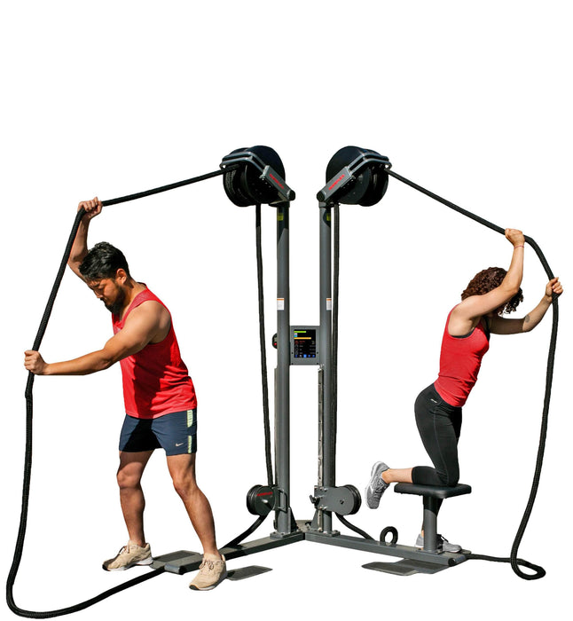 Ropeflex RX2500 Dual-Station Oryx Rope Trainer - PrimeFair