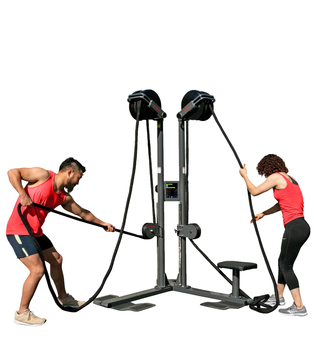 Continuous Rope Trainer Ropeflex RX2500D Dual-Station Oryx Rope | Peak Flow Fitness