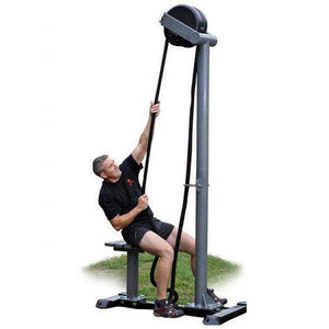 RX5500 Oryx Outdoor Rope Training Machine (45-3245) - front view