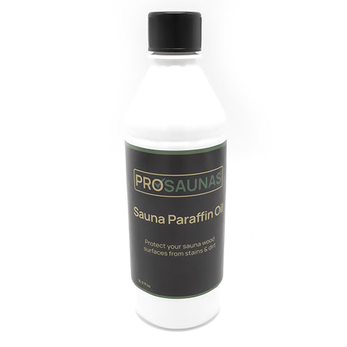 PROSAUNAS Sauna Paraffin Oil Sauna Wood Oil, 16.9 fl. oz. (500ml)