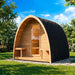 SaunaLife Model G3 Garden Series Outdoor Home Sauna Kit - image 7