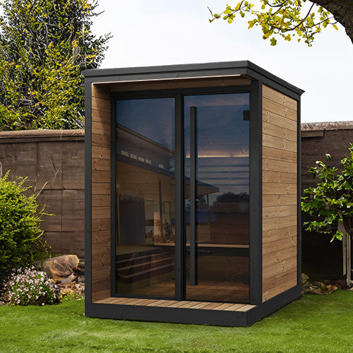 SaunaLife Model GL4 Garden Luxury Series Outdoor Home Sauna Kit - image 2