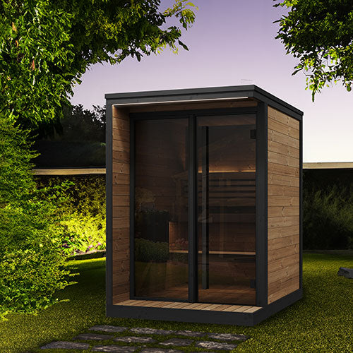 SaunaLife Model GL4 Garden Luxury Series Outdoor Home Sauna Kit - image 10