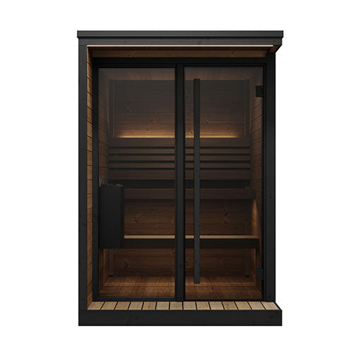 SaunaLife Model GL4 Garden Luxury Series Outdoor Home Sauna Kit - image 3
