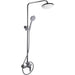 SaunaLife Model R3 Rain Series Outdoor Barrel Shower Kit, 53"W x 90"H - image 4