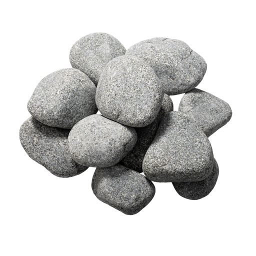Saunum Heater Stones Sauna Heater Stones, Rounded Olivine, 5-10cm