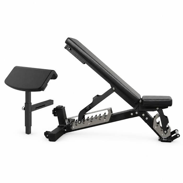 SKEISO JXS-037C bench and preacher curl package