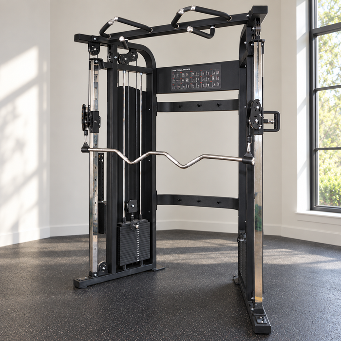 SKEISO BJL-05A cable trainer in a home gym