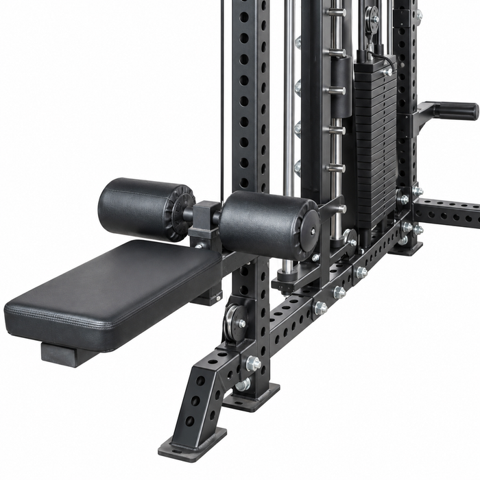 SKEISO SKS-1 lat pulldown seat with leg hold-down