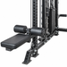 SKEISO SKS-1 lat pulldown seat with leg hold-down