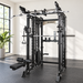SKEISO SKS-1 all-in-one home gym in a garage gym