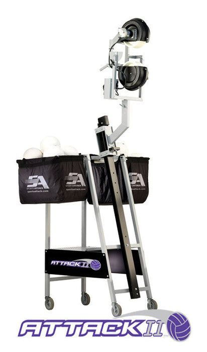 Sports Attack Attack II Volleyball Pitching Machine - PrimeFair