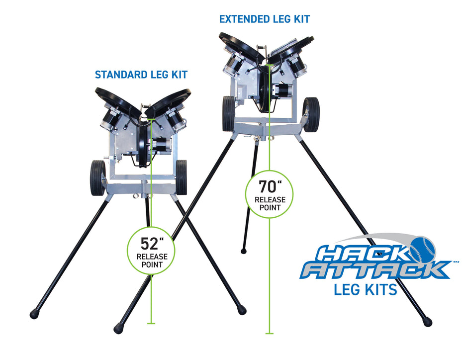 Sports Attack Set of 3, Hack Extended Legs , 67” (HB) - 1912-4256-1