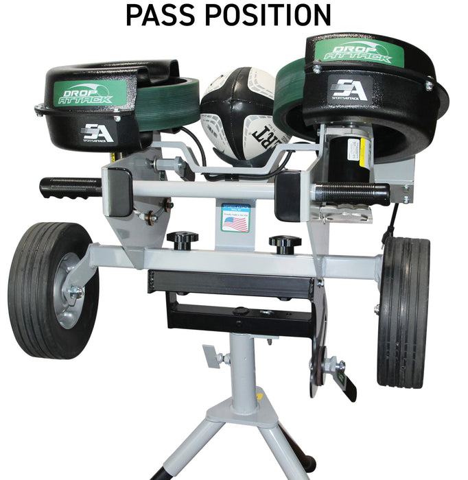 Sports Attack Drop Attack Rugby Machine, 90V, Complete - 4581-5818-1 — side view