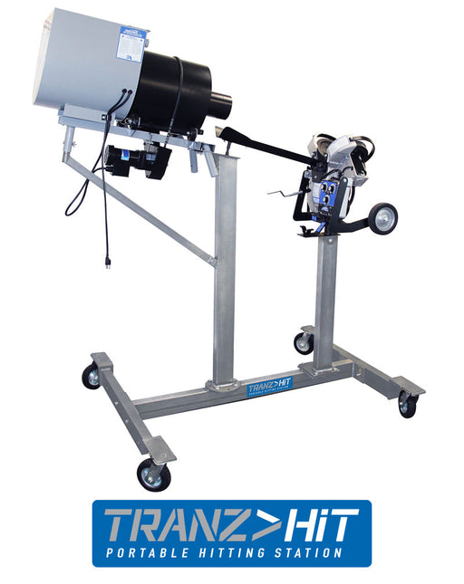 Sports Attack TranzHit combo with Junior Hack Attack baseball machine and Team Feeder