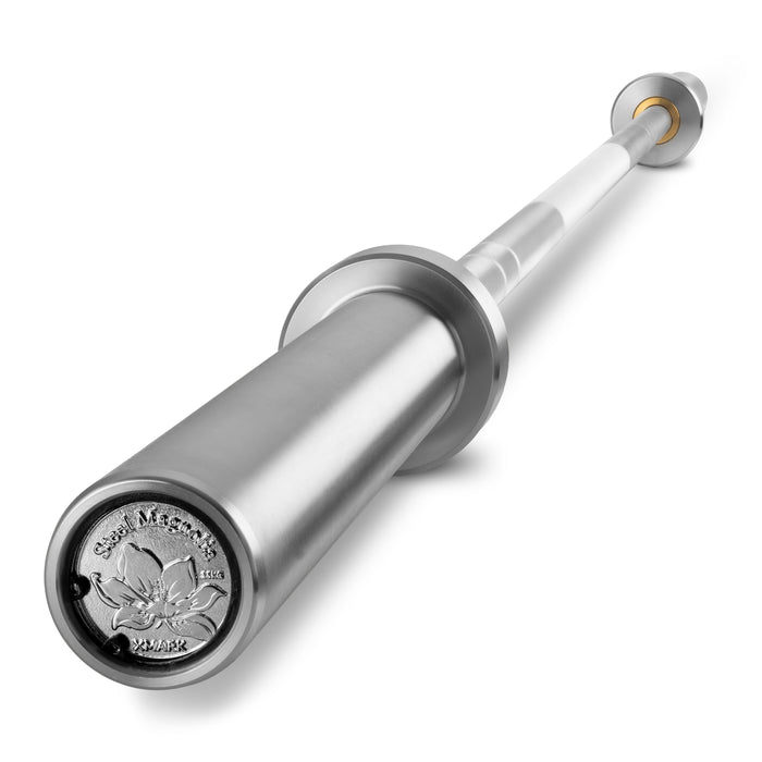 XMARK Steel Magnolia, IWF Women’s Training Bar 190,000 PSI, 15kg US Cerakote — in use demonstration