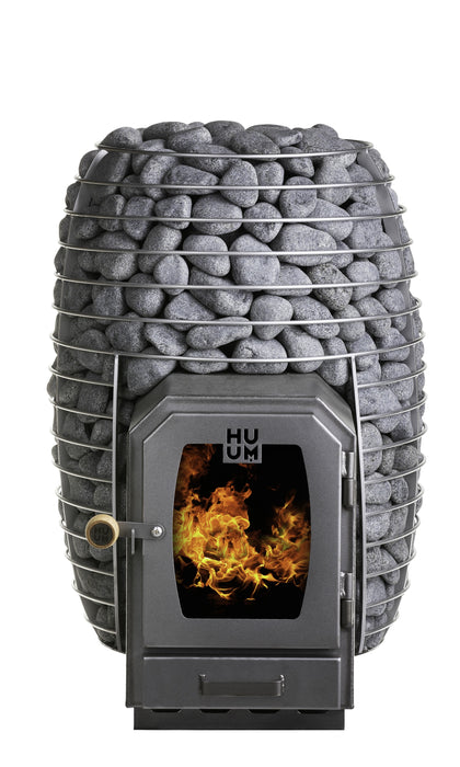HUUM HIVE Wood LS 17 HIVE Wood Series Sauna Stove w/ Firebox Extension - image 2