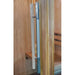 SunRay Aston HL200TN Aston 1-2 Person Indoor Traditional Steam Sauna — rear panel