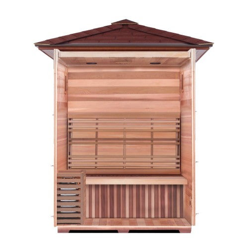 Sunray Waverly 3-Person Outdoor Traditional Sauna - 300D2 Saunas