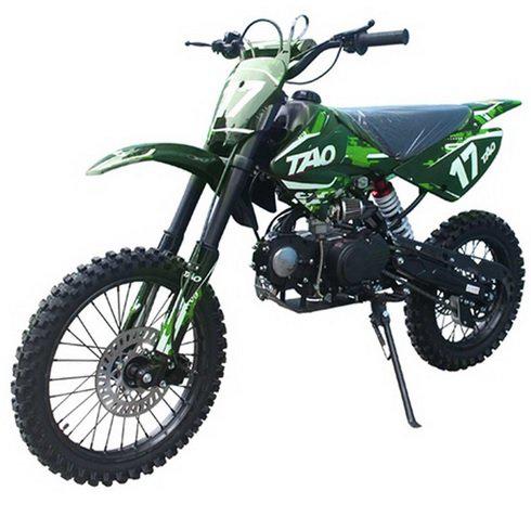 Tao Motor DB-17 - 125cc Deluxe Dirt / Pit Bike 17" front rim  4 Speed manual, 30.72 inch seat height