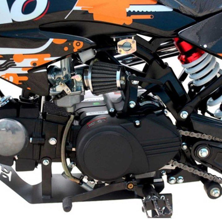 Tao Motor DB-17 - 125cc Deluxe Dirt / Pit Bike 17" front rim  4 Speed manual, 30.72 inch seat height