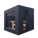Auroom Terra Outdoor Modular Cabin Sauna, Black, Up to 5 Persons