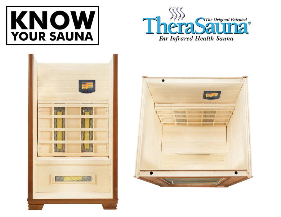 Therasauna One-Two Person Infrared Sauna Ts4746 Saunas