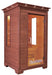 Therasauna One-Two Person Infrared Sauna Ts4746 Natural Aspen Hardwood Finish Saunas