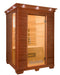 Therasauna Two Person Plus Infrared Sauna Ts5753 Natural Aspen Hardwood Finish Saunas