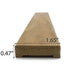 PROSAUNAS Thermo-Aspen 1x2 (12mm x 42mm) Door Trim UK Sauna Wood - image 6