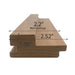 PROSAUNAS Thermo-Aspen Grace™ 2x3 (27mm x 64mm) T&G Sauna Wood - image 8