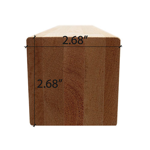 PROSAUNAS Thermo-Aspen 3x3 (68mm x 68mm) S4SEE SHP Sauna Wood - image 7