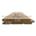 PROSAUNAS Thermo-Radiata Pine 1x4 (15mm x 90mm) T&G STS4 Sauna Wood - image 7