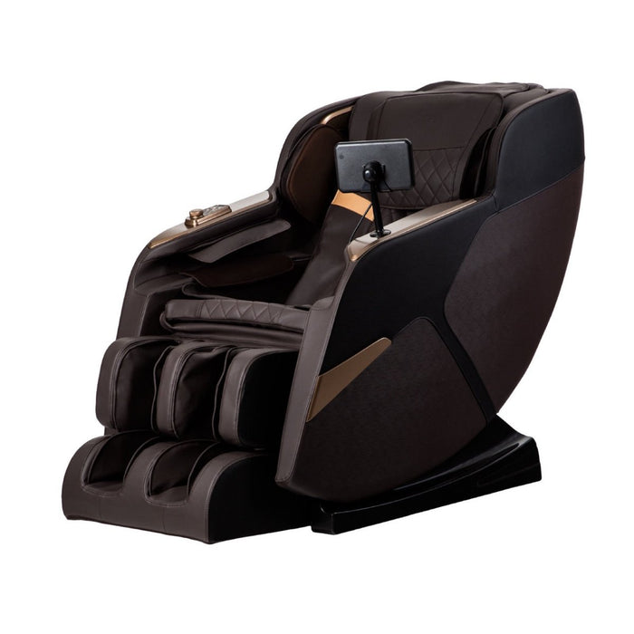 Titan Ti-H7 – Zero Gravity Recline & Full-Body Air Compression roller mechanism close-up showing track travel