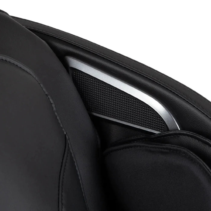 Titan Ti-Regal – Zero Gravity Recline & Full-Body Air Compression headrest and shoulder air-compression detail